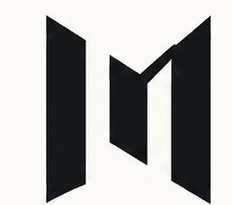 Original geometric Marrow symbol from brand board